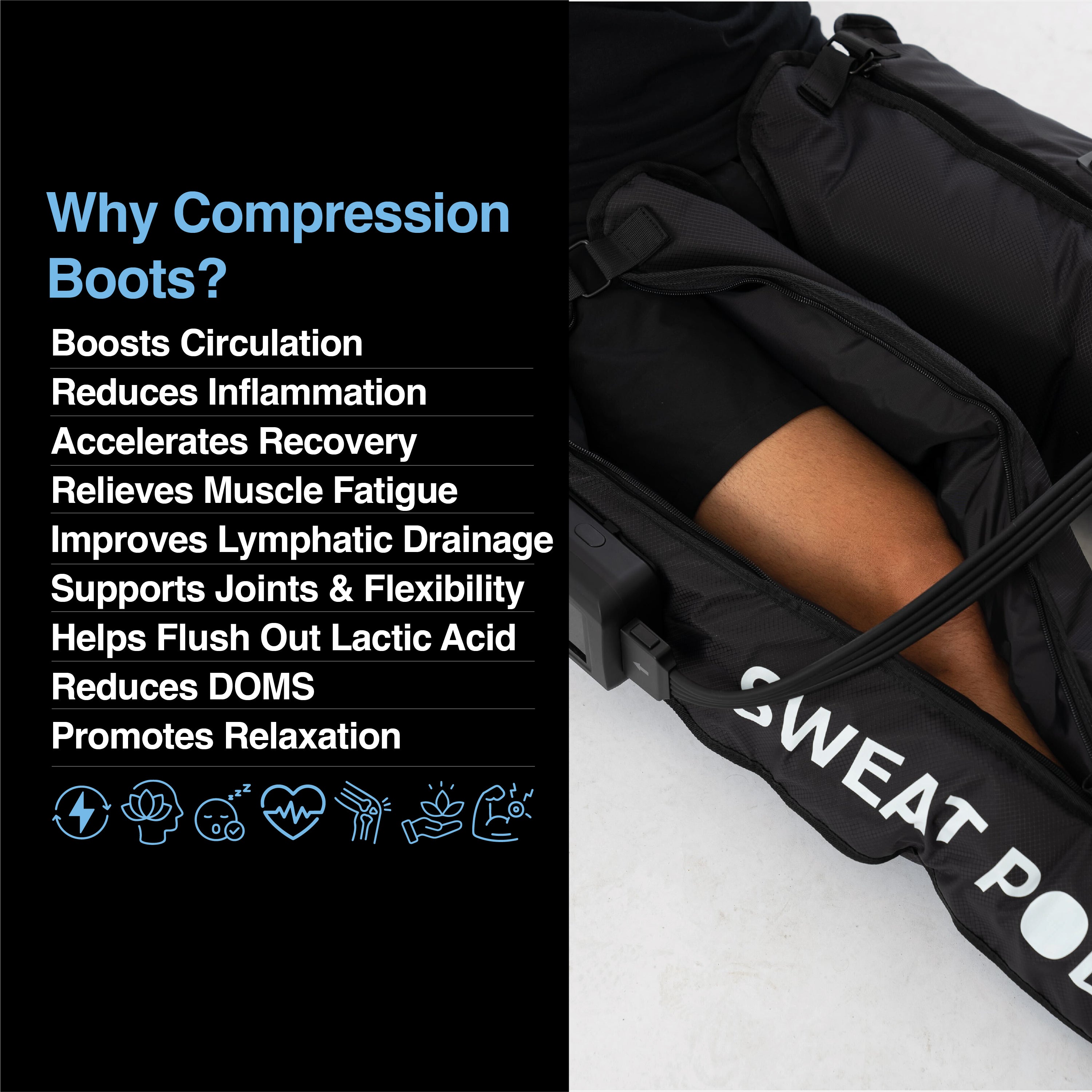 SweatPod® - Compression Boots