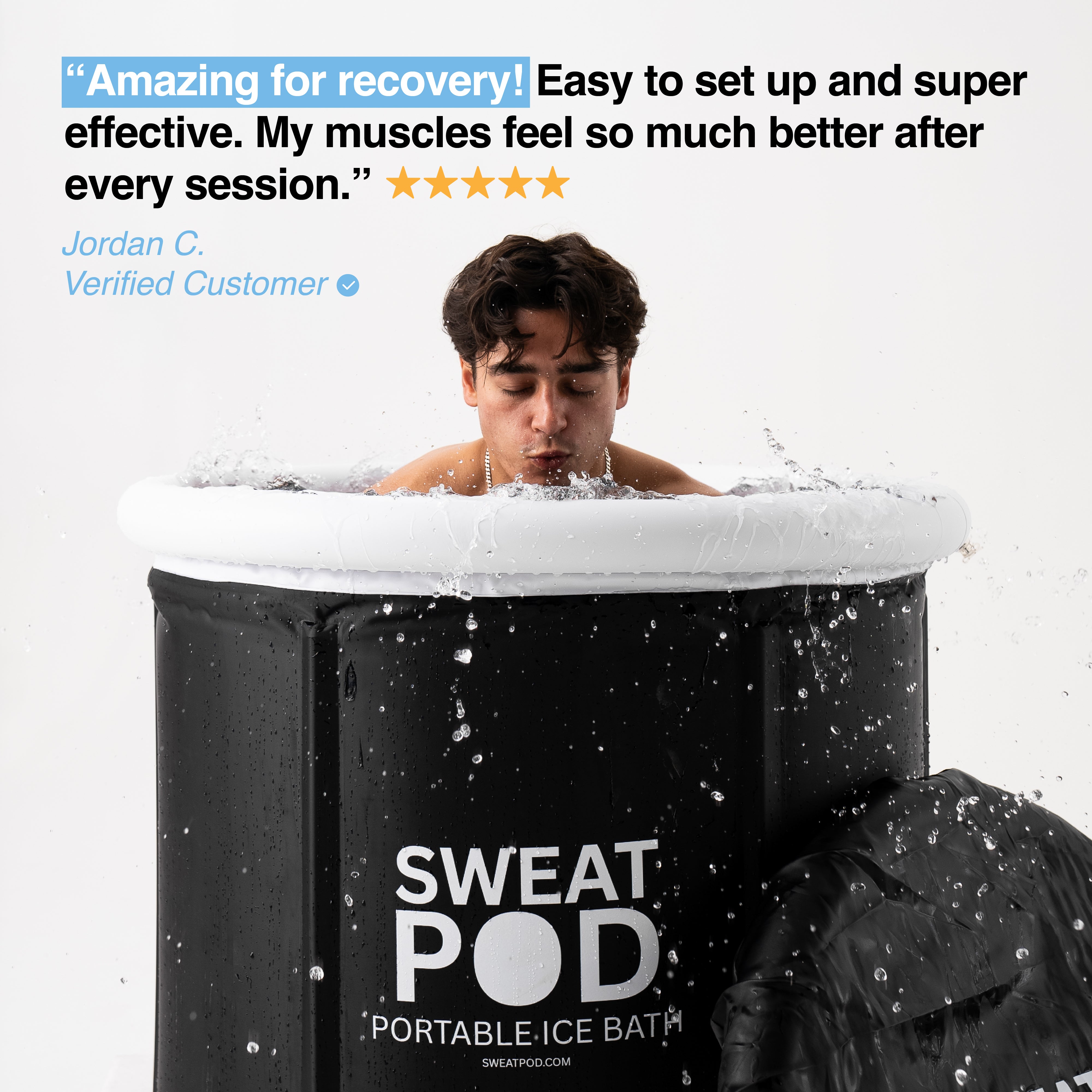 SweatPod® - Portable Ice Bath