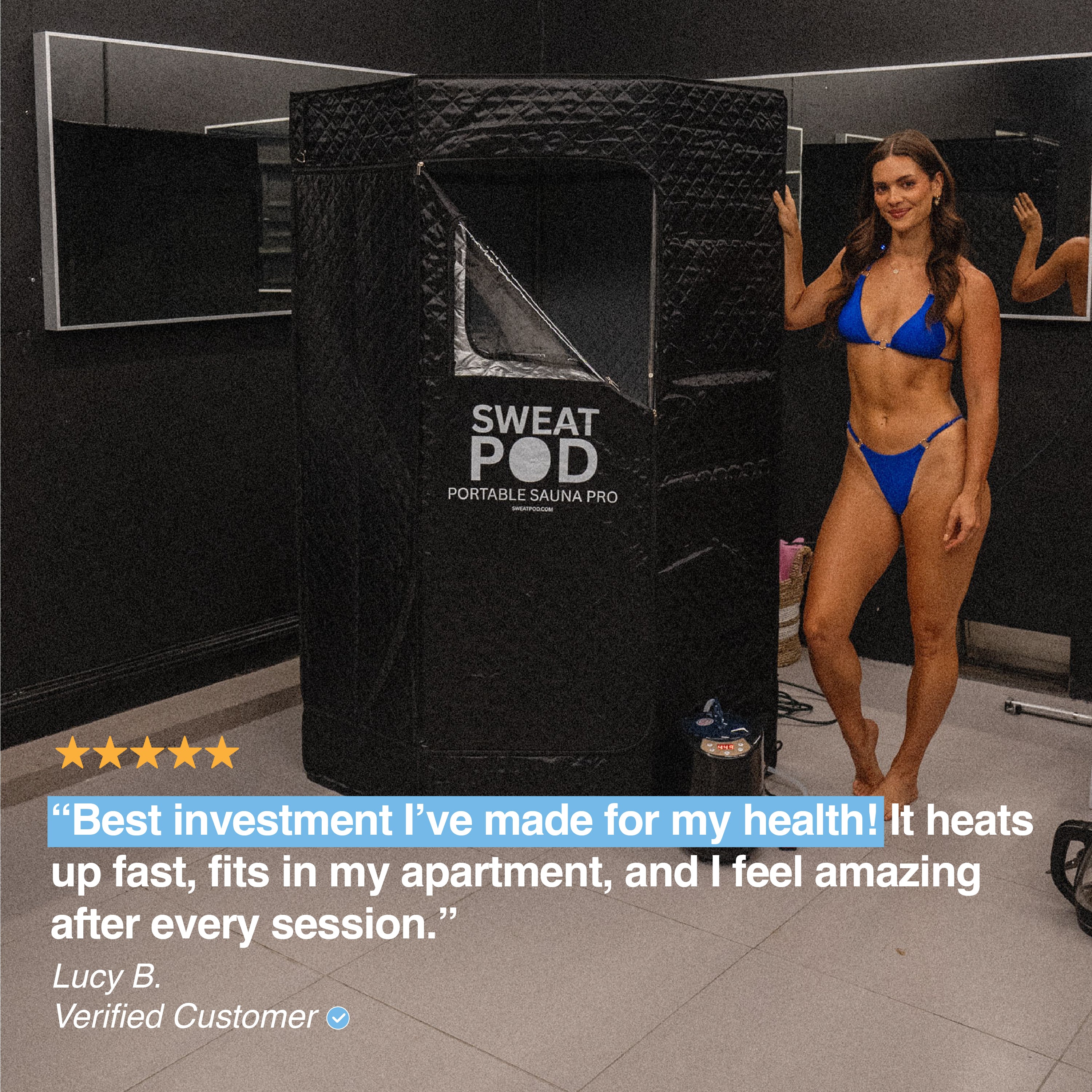 SweatPod® Home Sauna